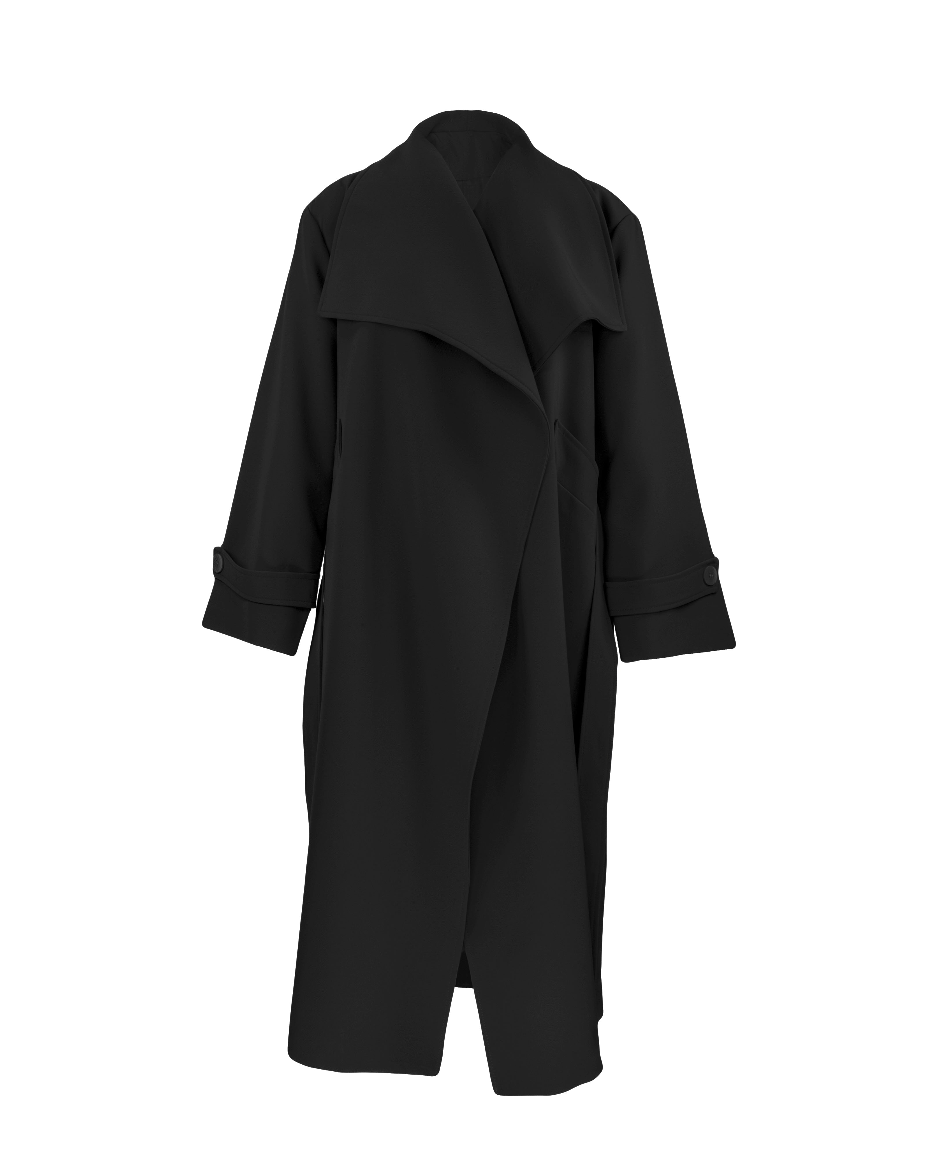 Trench Coat Black